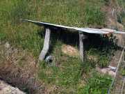 田んぼ脇湧き水