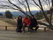 Friends from France and Taiwan 